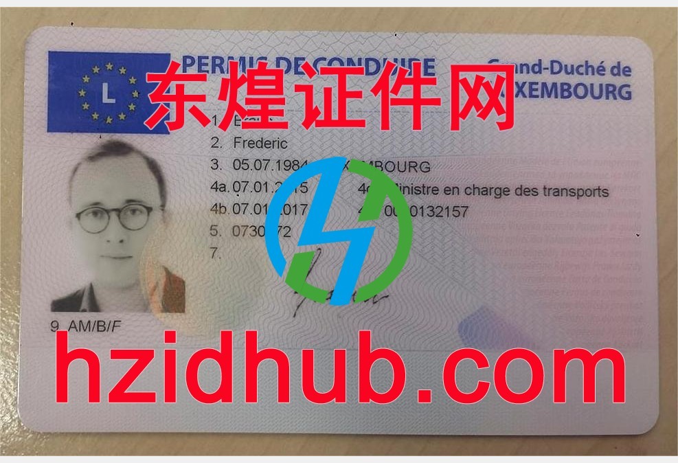 制作高仿卢森堡驾驶证